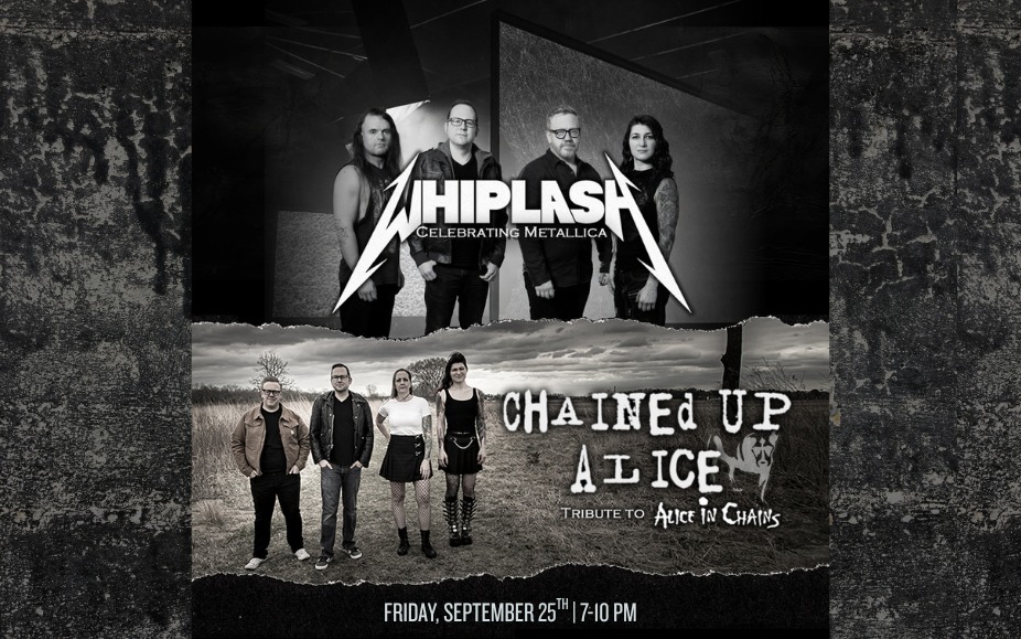 Chained up Alice w/ Whiplash (A Metallica Tribute) event photo