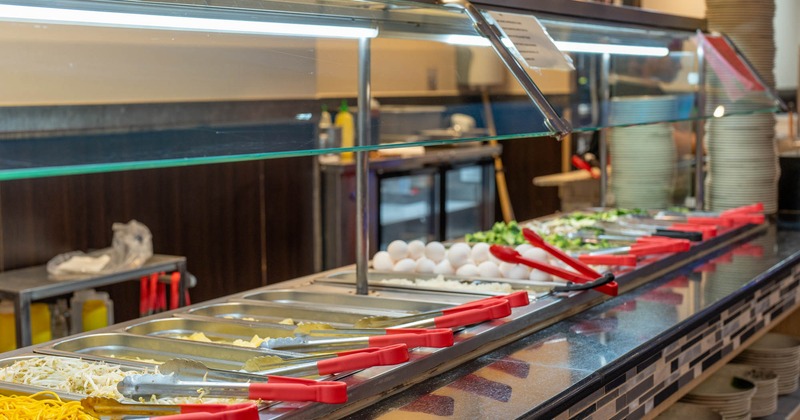 Buffet counter