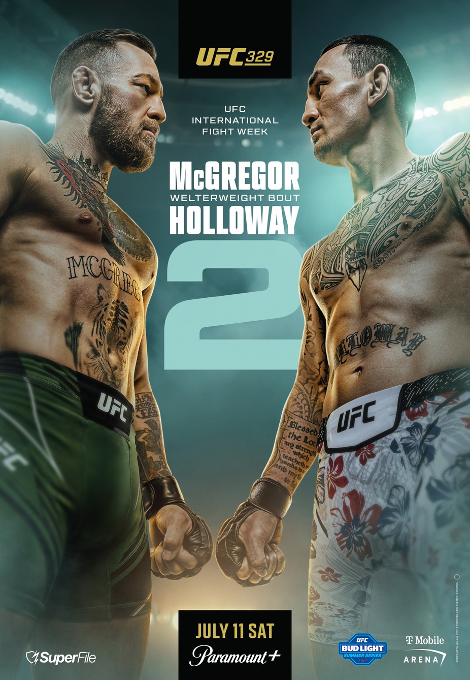 UFC 329: McGregor vs. Holloway 2 event photo