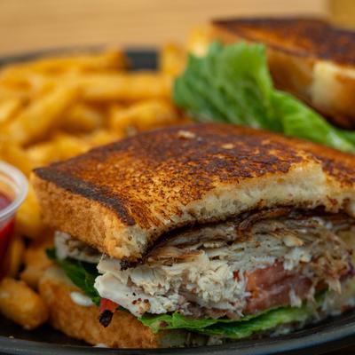 Turkey club, sandwich