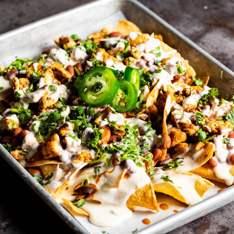 Grilled Chicken Adobo Nachos photo