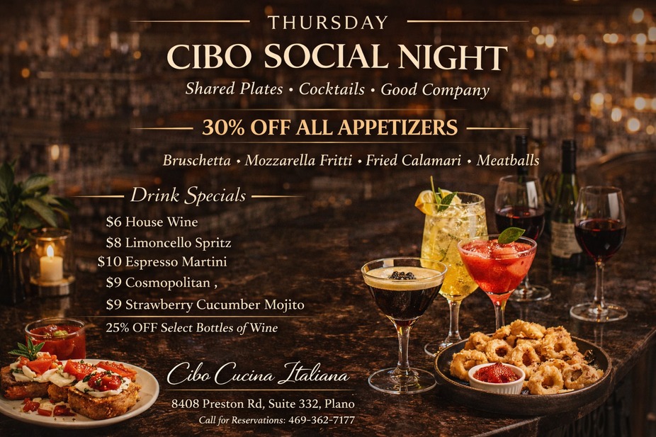Thursday – Cibo Social Night event photo