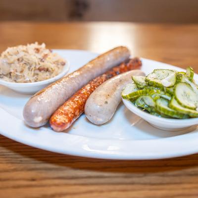 Sausage platter.