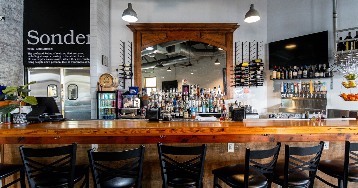 Interior, bar area
