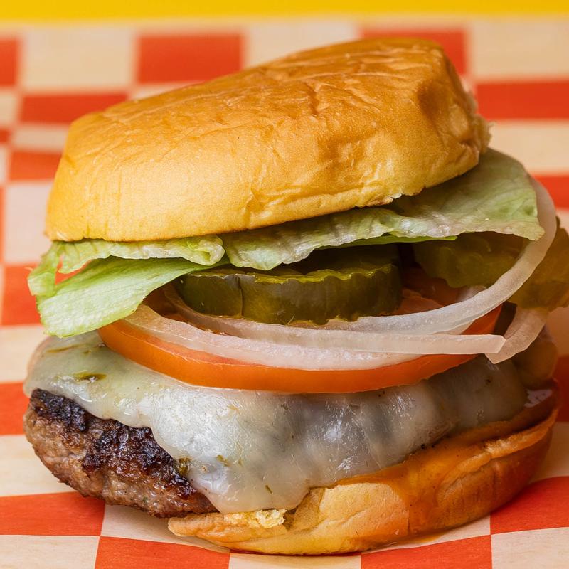 Lucky Pepper Jack Turkey Burger photo