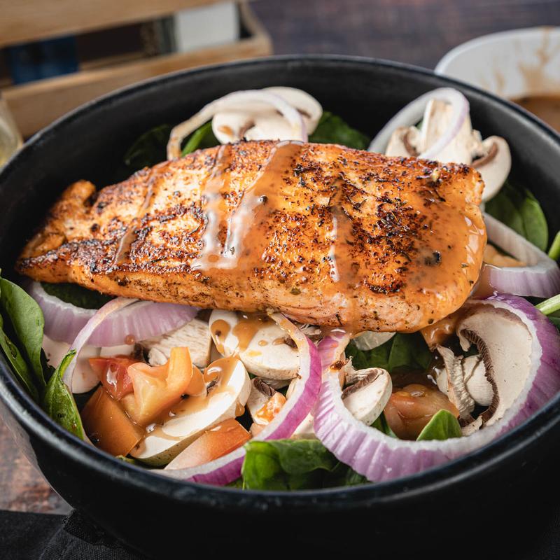 Spinach Salmon Salad photo