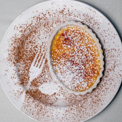 Creme brule.