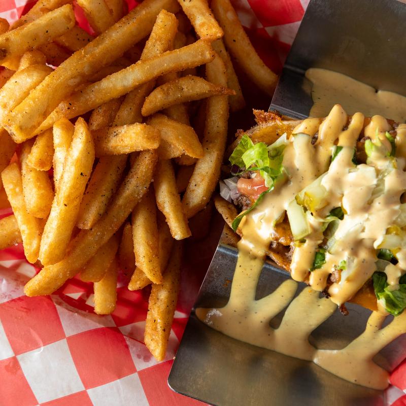 menu item 7 of 15, Smash-Burger Tacos