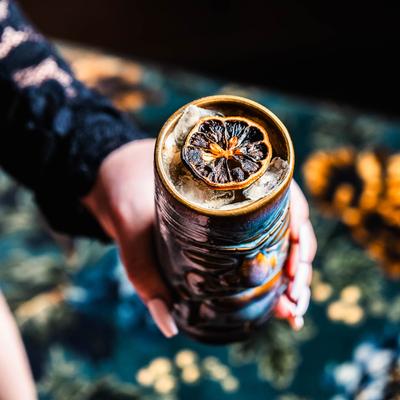 Soggy Dollar Painkiller cocktail.