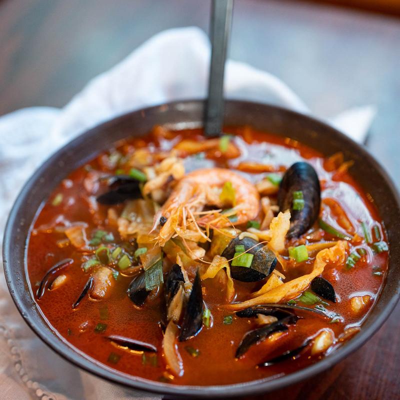 Spicy Seafood Ramen or Udon photo