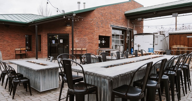 Exterior, patio area