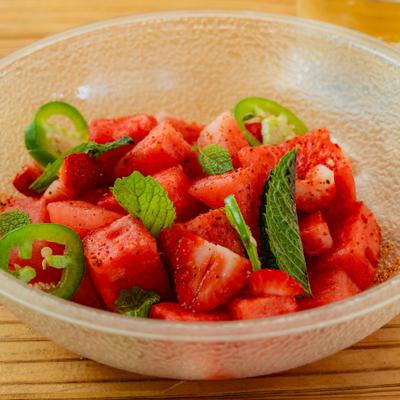 Watermelon salad