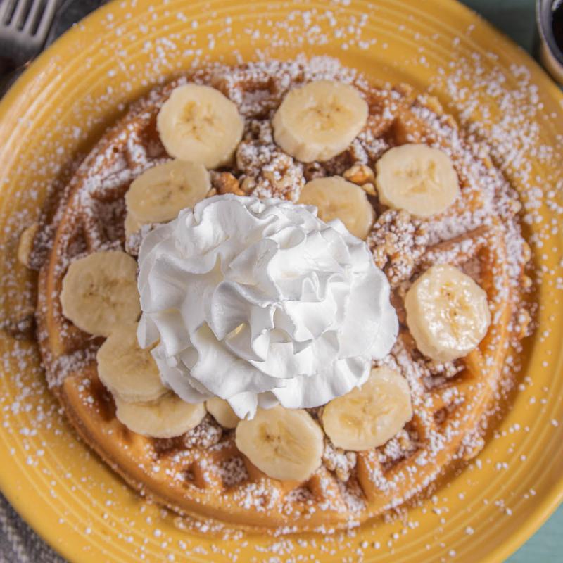 Belgian Waffle Breakfast photo