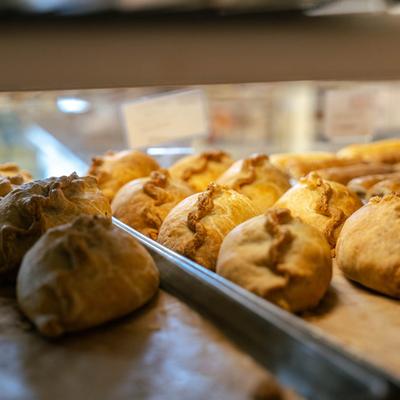 Lancashire Pasties lined in the case.