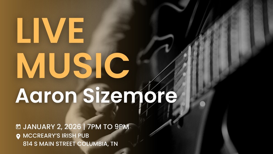 Live Music with Aaron Sizemore! event photo