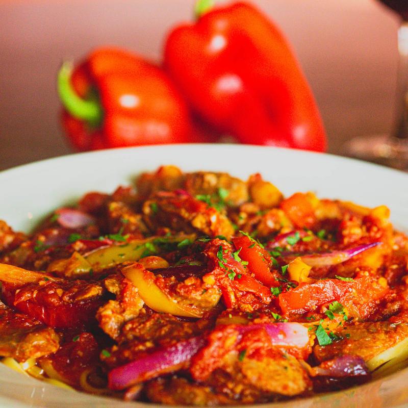 Sausage & Pepper Linguini photo