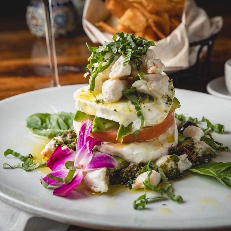Caprese & Crab Meat photo