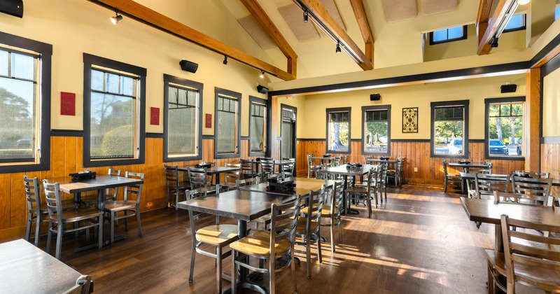 Interior, main seating space