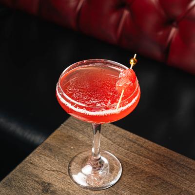 The Cosmopolitan cocktail.
