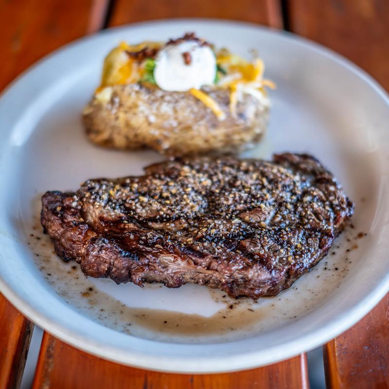 menu item 9 of 9, 14 oz. Ribeye Steak (GF)