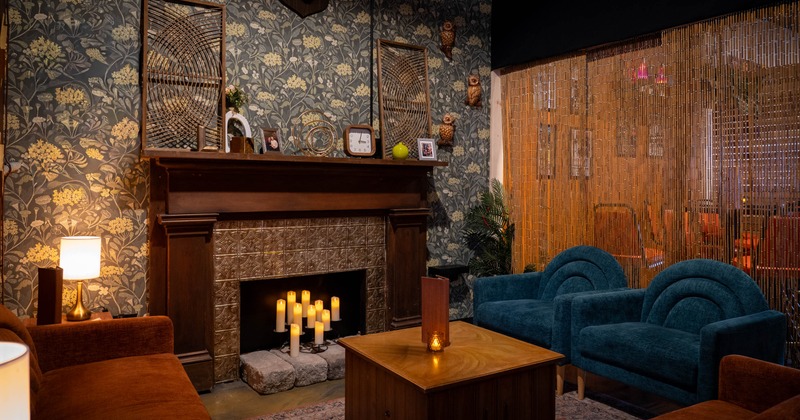 Interior seating space