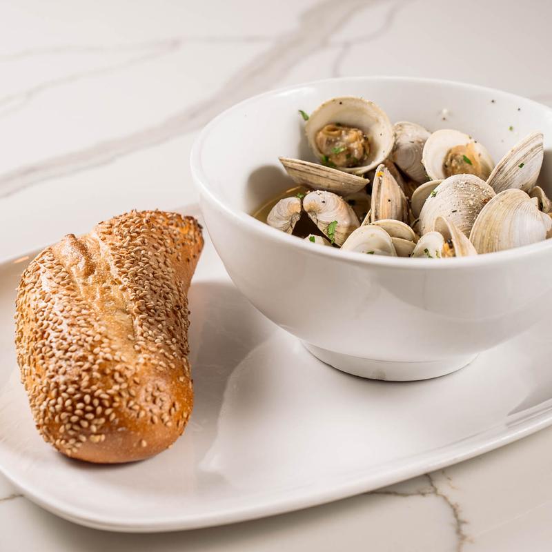 Mussels or Clams White Wine Sauce photo