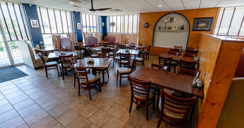 Interior, diner area