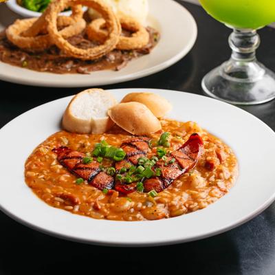 jambalaya, bayou jacks cajun grill, roanoke, texas.