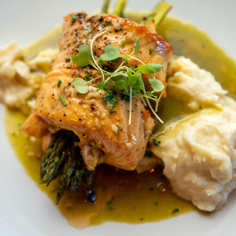 Grilled Atlantic Salmon photo