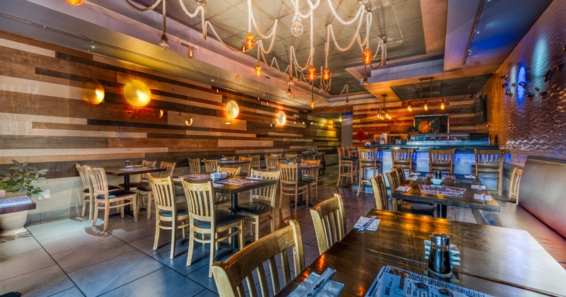 Interior seating area