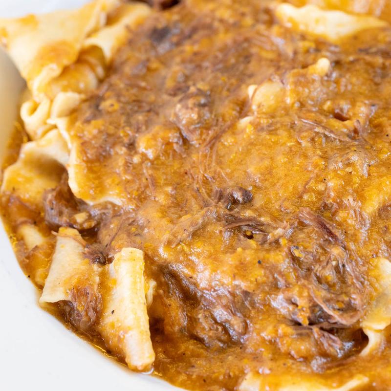 Homemade Pappardelle photo