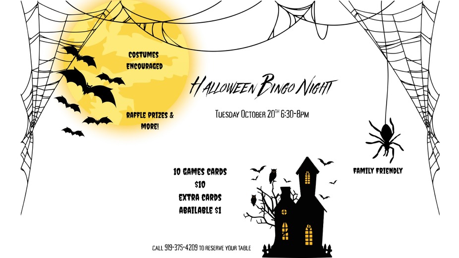 Halloween Bingo event photo