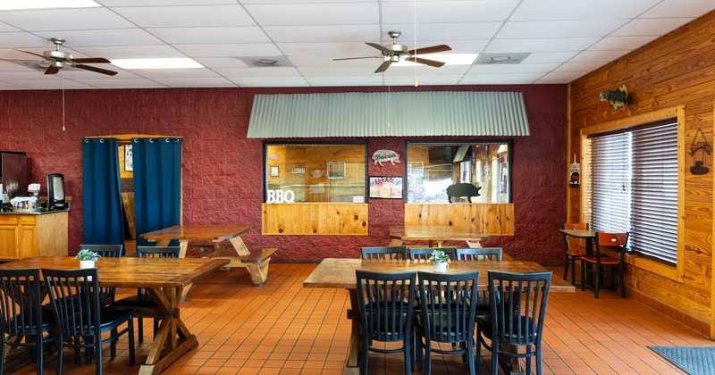 Restaurant dining area