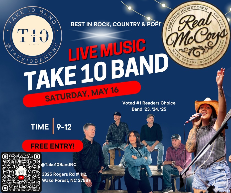 Take 10 Band event photo