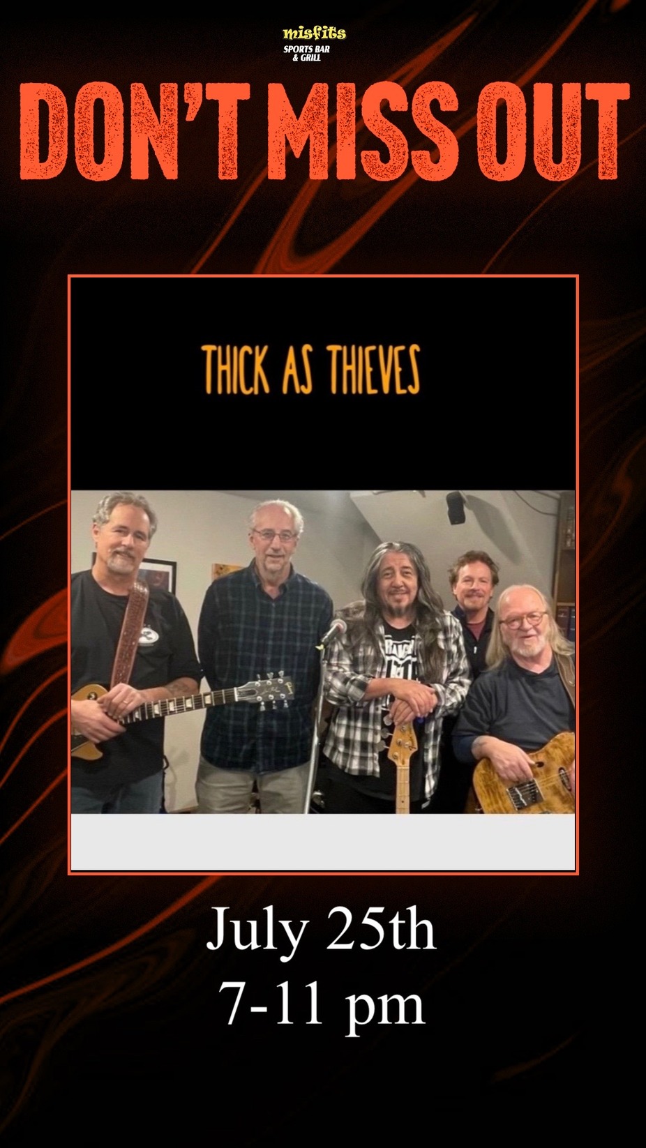 Thick as Thieves event photo