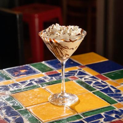 Chocolate martini.