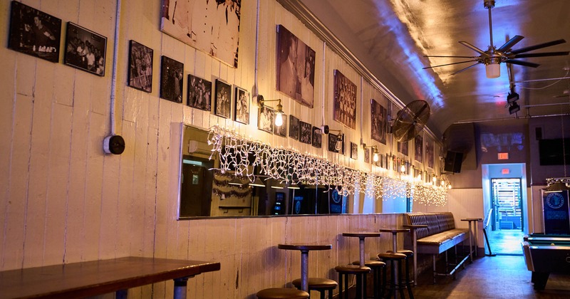 Interior seating space