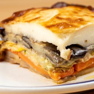 Vegetarian Moussaka.