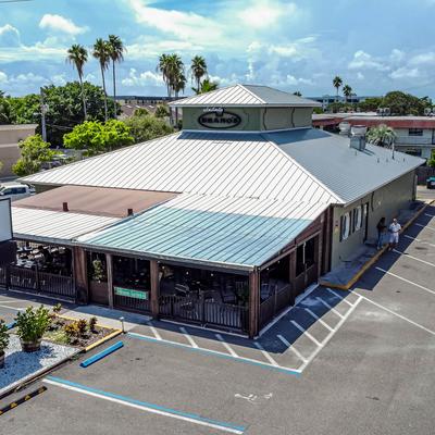 Bird view of the restaurant..