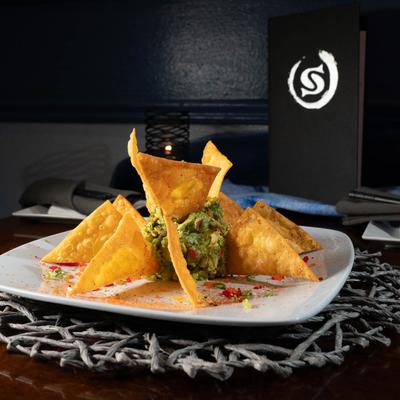 Chips and guacamole.