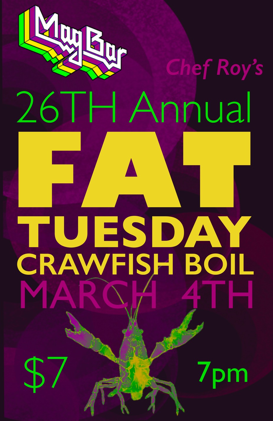 26th Annual Fat Tuesday Crawfish Boil event photo