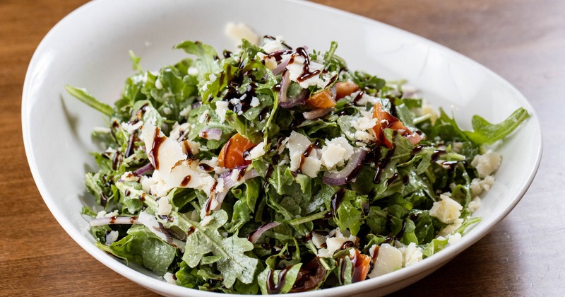 Arugula Parmesan salad