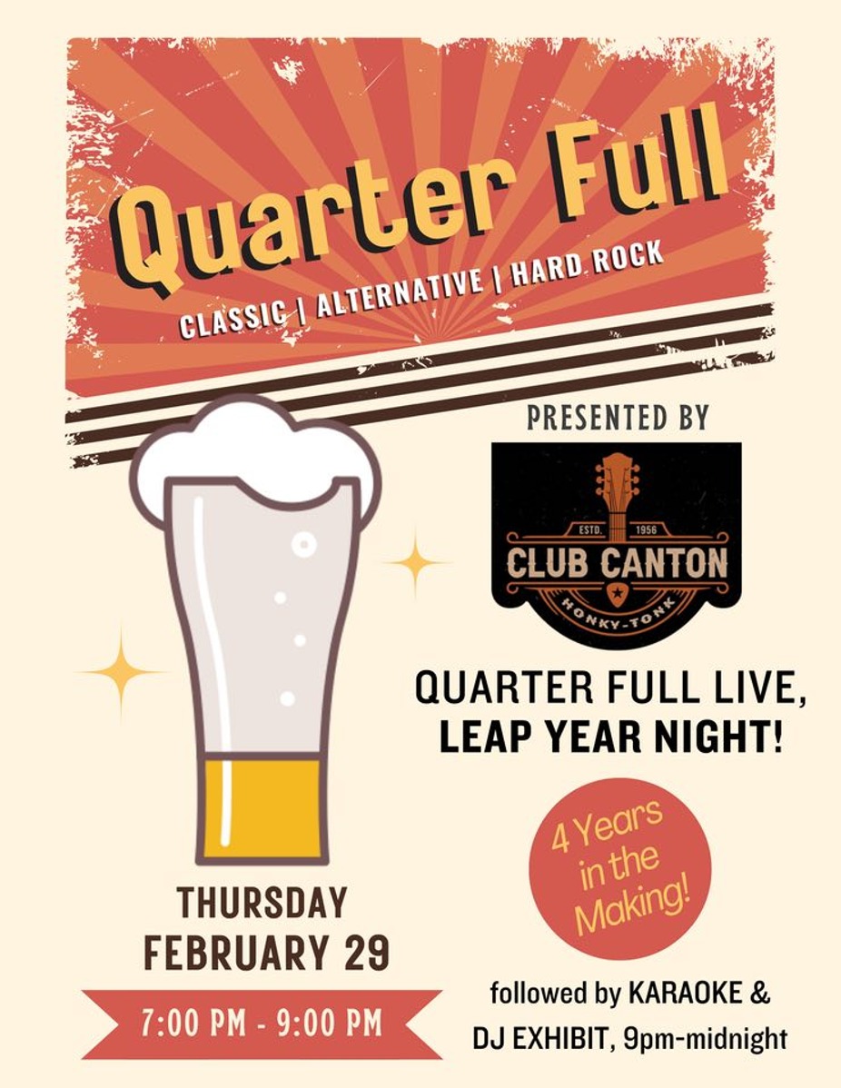 Quarter Full LIVE-Leap Year Night event photo