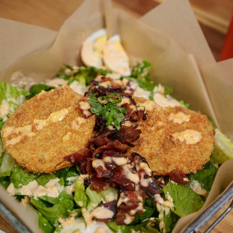 Fried Green Tomato Salad photo