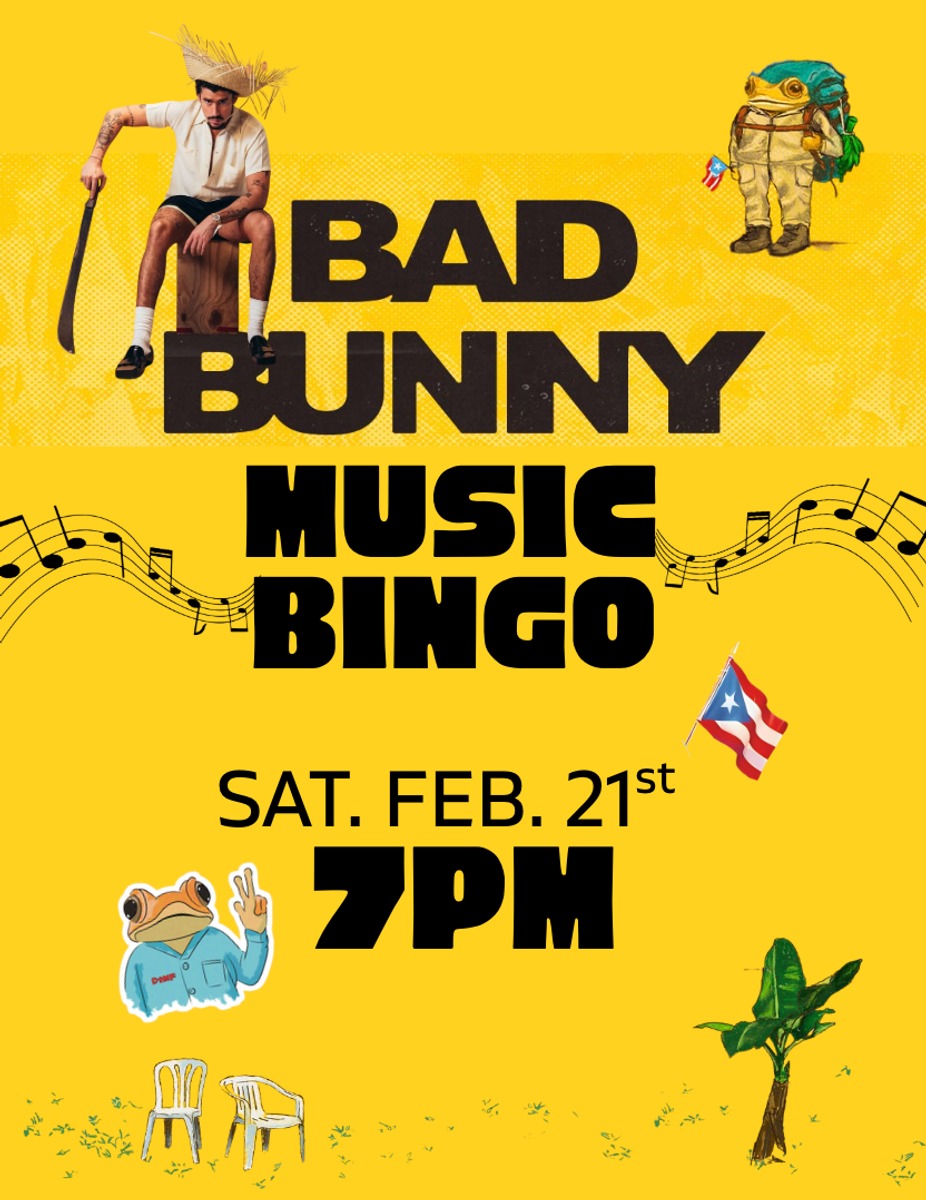 Bad Bunny Music Bingo event photo 0