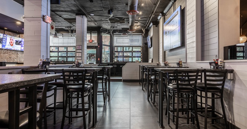 Interior, main dining area