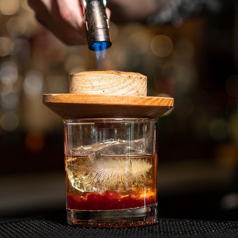 Smoked Maple Old Fashioned photo