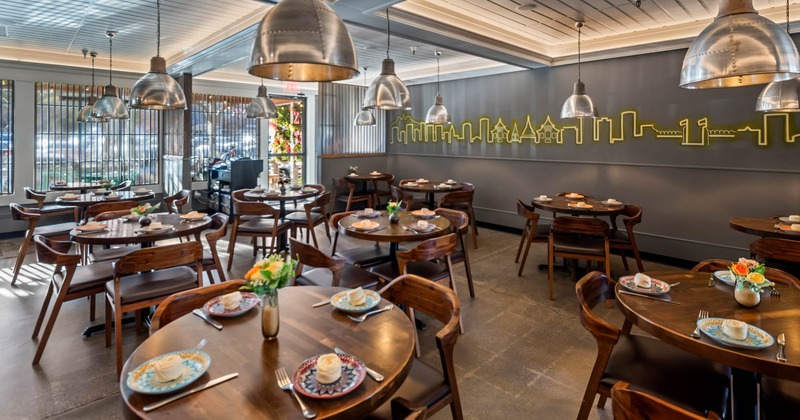 Restaurant dining area