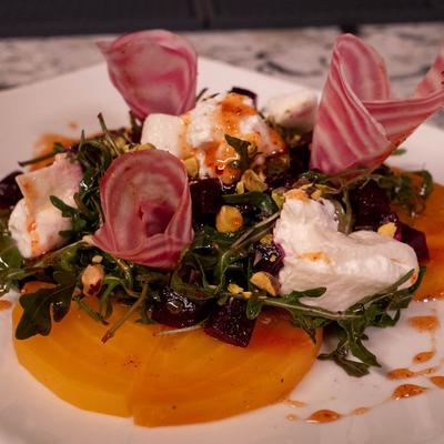 Beet and Burrata.