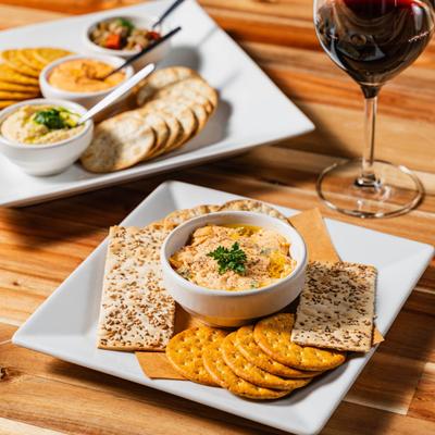 Rob's Pimento of Cheese and Trio of Dips